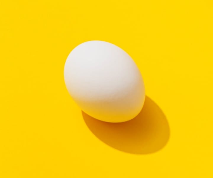 the egg pic with the yellow background color